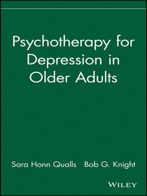 cover image of Psychotherapy for Depression in Older Adults
